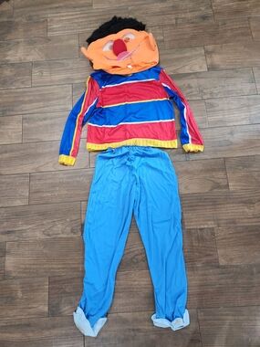 Sesame Street Ernie adult costume set unisex Men's Size XL cosplay